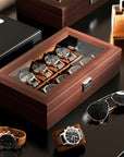 Leather Watch Collection Case