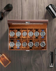 Leather Watch Collection Case